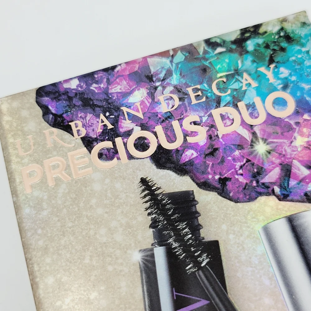 Urban Decay Precious Duo Set Black Mascara & Glitter Eyeliner Brand New in Box